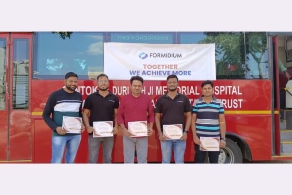 Formidium Employees Show Remarkable Enthusiasm in Blood Donation Camp