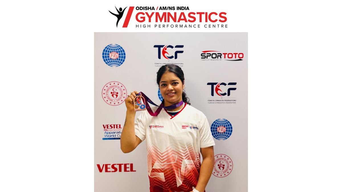 Odisha Girl bags Bronze Medal at FIG Apparatus World Cup 2025