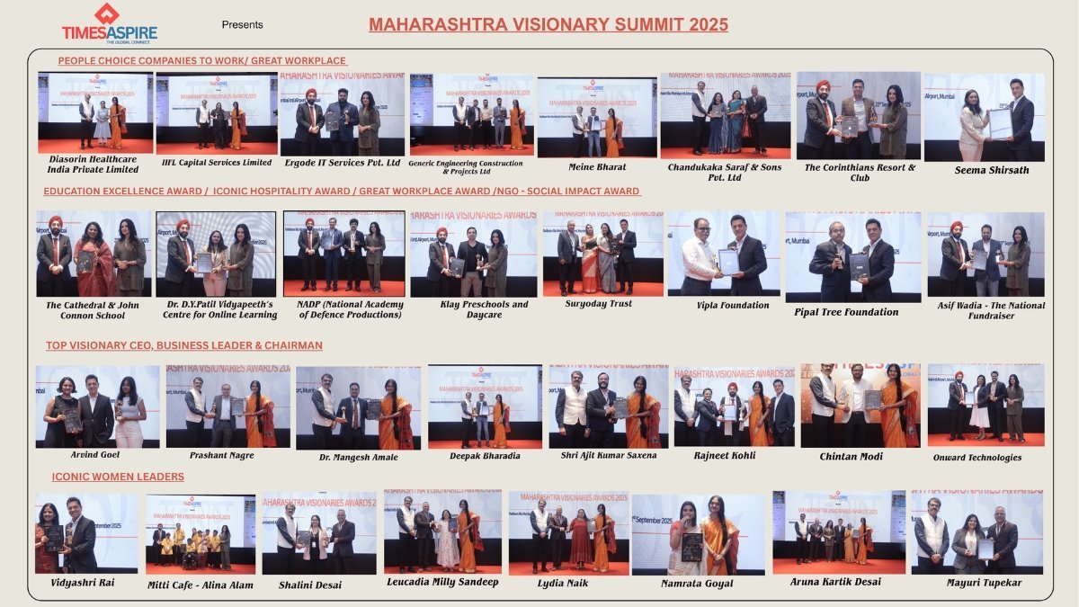 Maharashtra Visionary Summit 2025: Celebrating Leadership, Innovation & the State’s Vision for Nation-Building