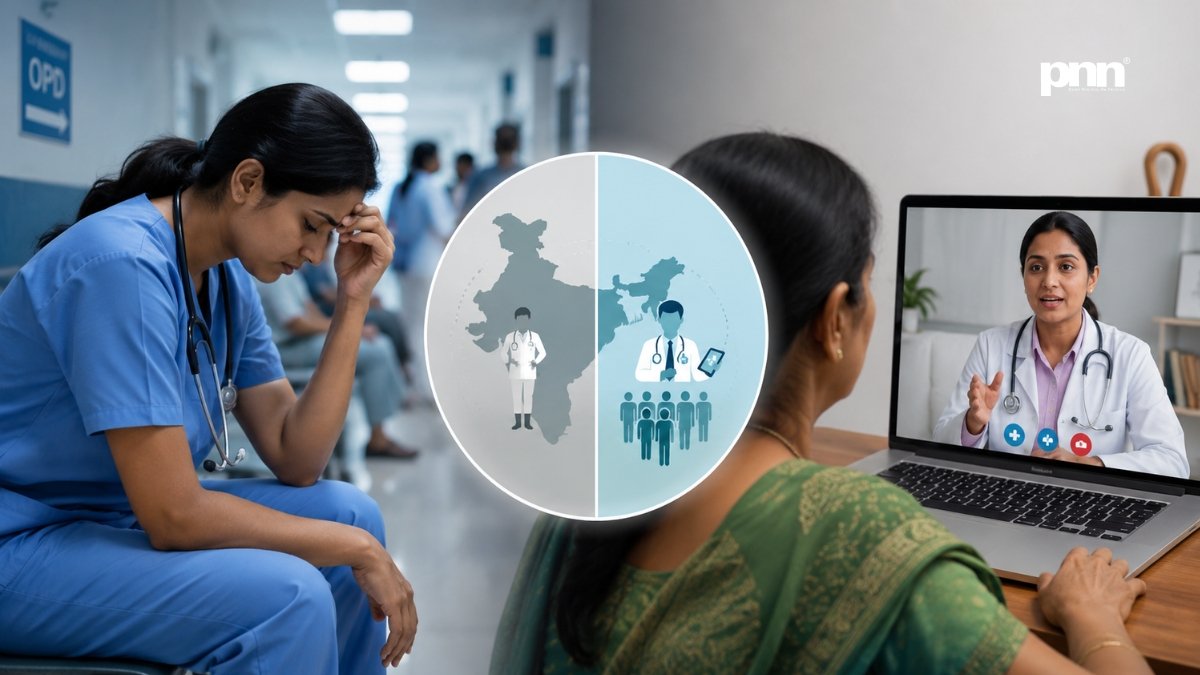 India’s Doctor Shortage: Why It Exists and How Telemedicine Could Help